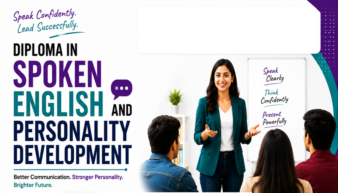 Diploma in Spoken English and Personality Development